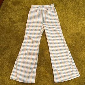 Wrangler 622 Wanderer Rainbow Stripe Jean Size 26/30